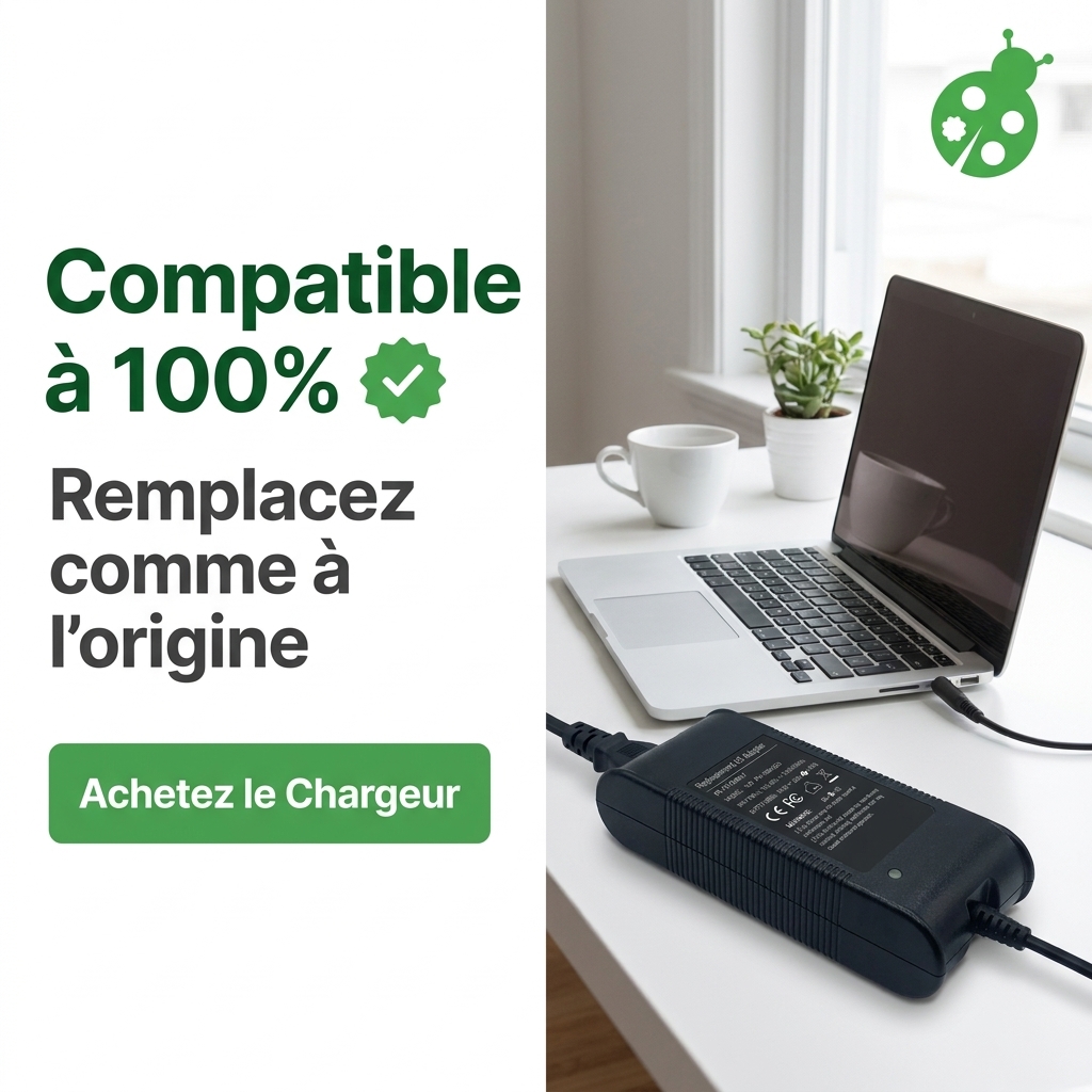 Chargeur ordinateur portable dell studio pp39l