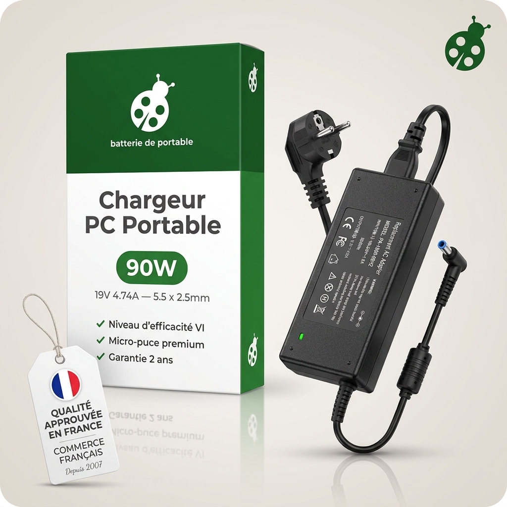 Chargeur ordinateur portable asus p2530