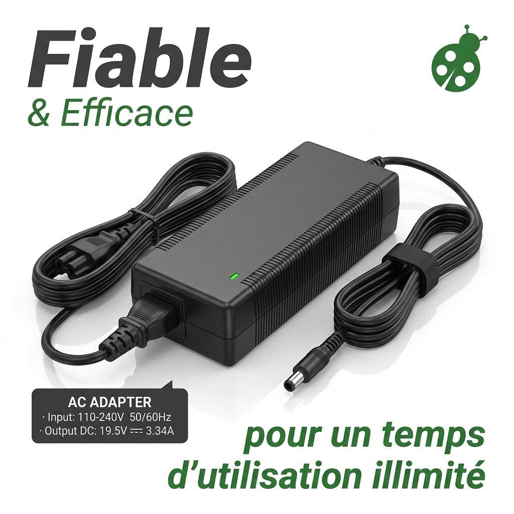 Chargeur ordinateur portable dell inspiron 17 3721 6899