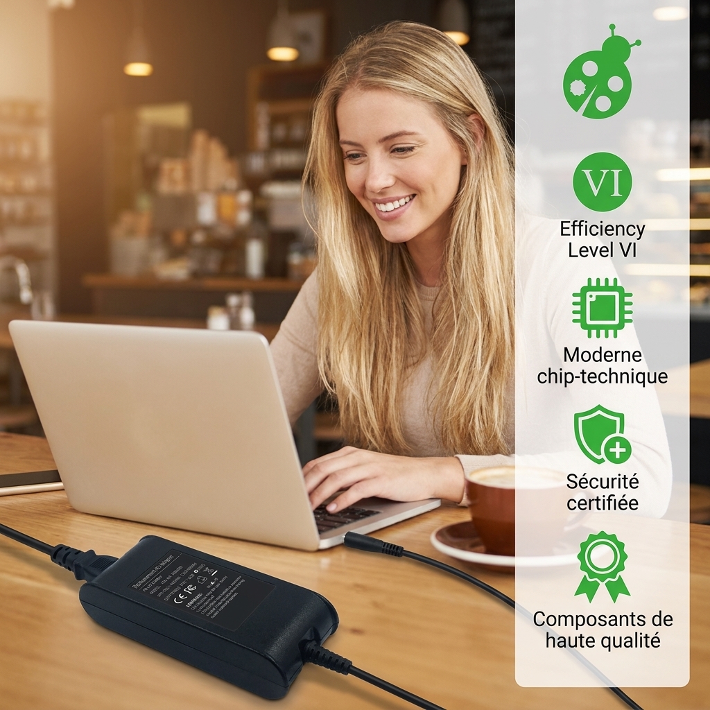 Chargeur ordinateur portable dell inspiron 17 3721 6899