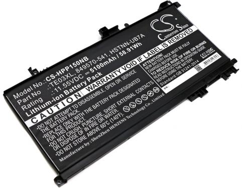 Batterie ordinateur portable hp pavilion 15 bc