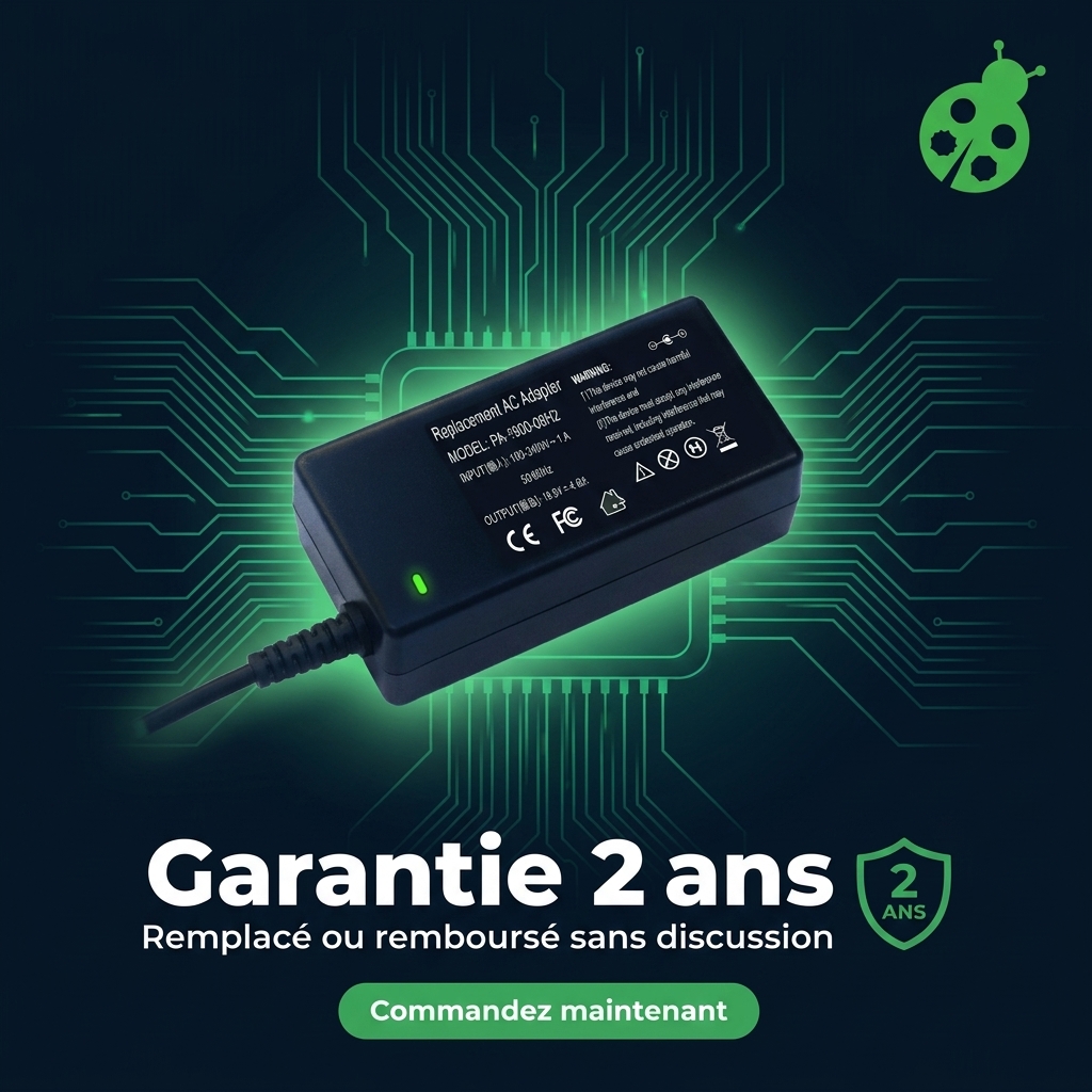 Chargeur ordinateur portable hp  pavilion 15 bc017nf
