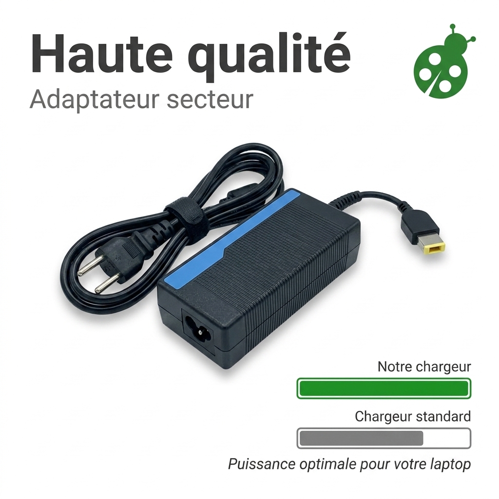 Chargeur ordinateur portable lenovo ideapad v310-14isk
