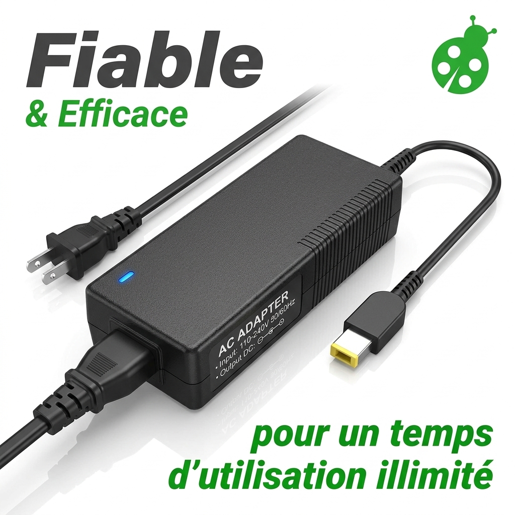 Chargeur ordinateur portable lenovo ideapad v310-14isk
