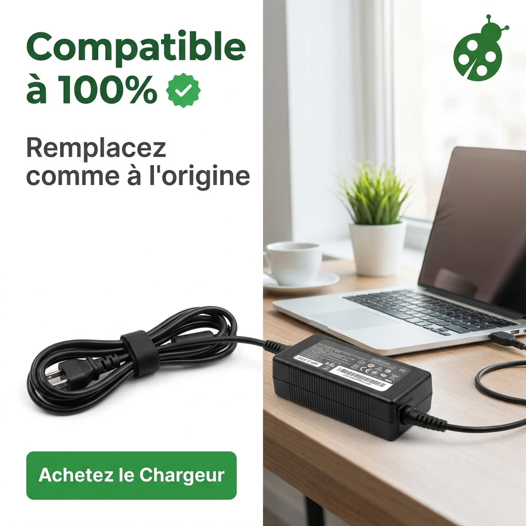 Chargeur ordinateur portable lenovo ideapad v310-14isk