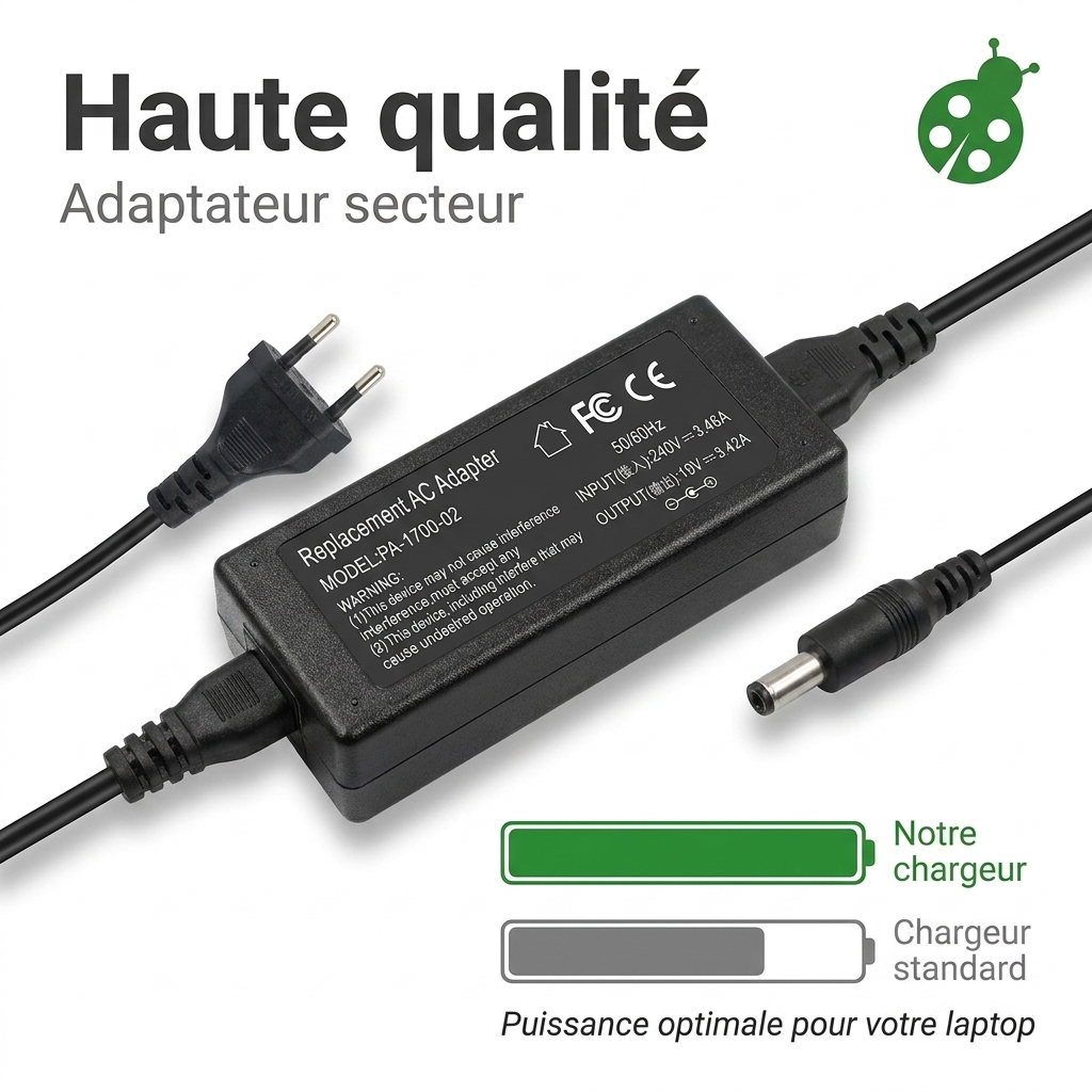 Chargeur ordinateur portable asus r540sa