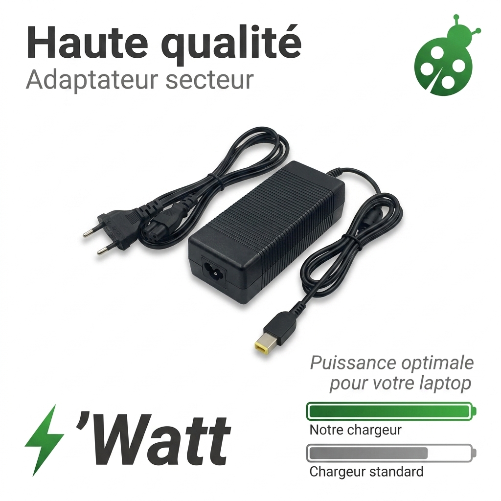 Chargeur ordinateur portable lenovo ideapad 700 15isk