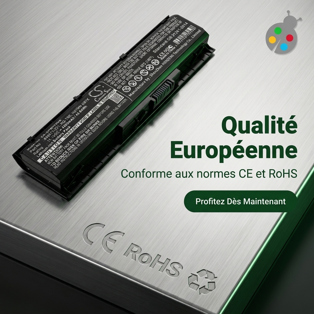 Batterie ordinateur portable hp omen 17 w018nf
