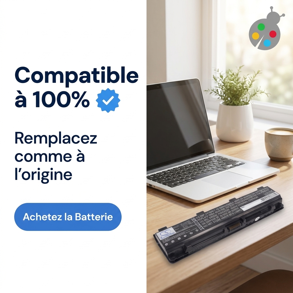 Batterie ordinateur portable toshiba satellite c855 22n