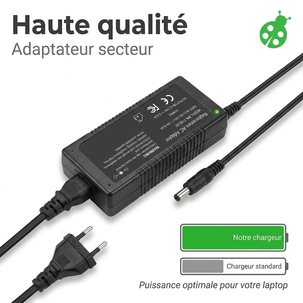 Chargeur ordinateur portable asus r541uv dm1338t