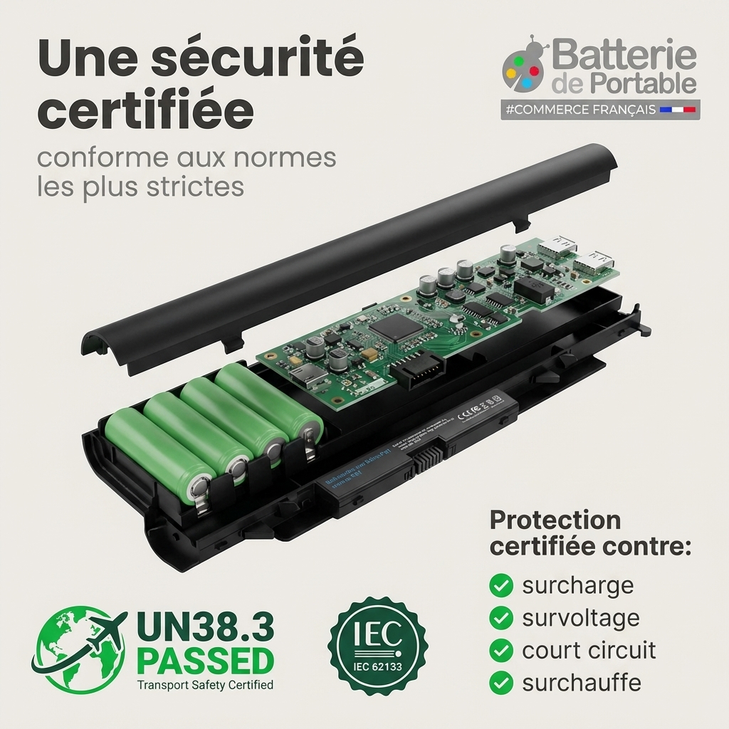 Batterie ordinateur portable hp pavilion 15 bs016nf