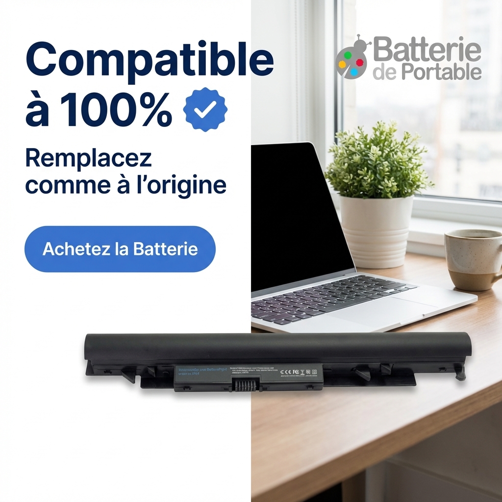 Batterie ordinateur portable hp pavilion 15 bs016nf