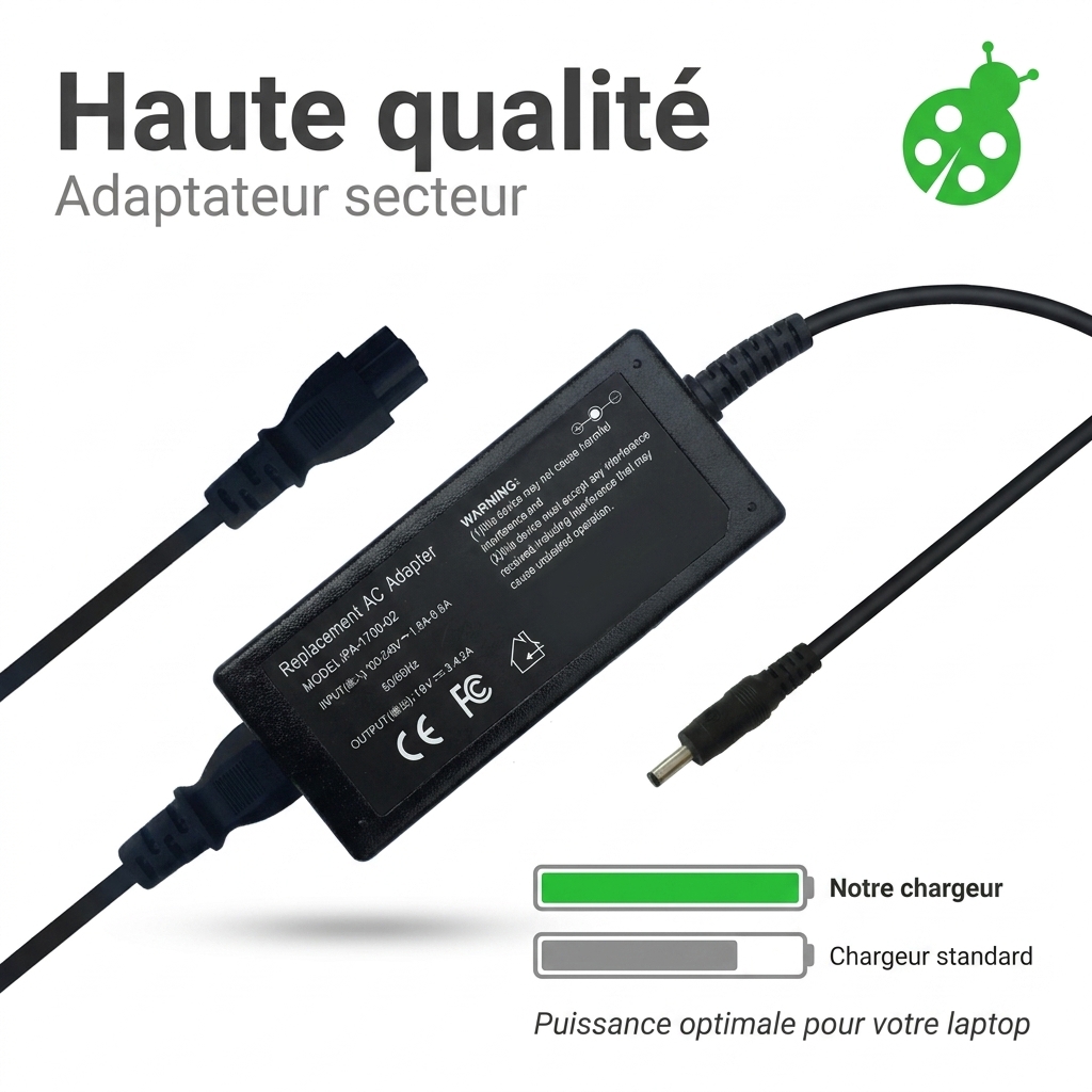 Chargeur ordinateur portable asus vivobook flip tp401na