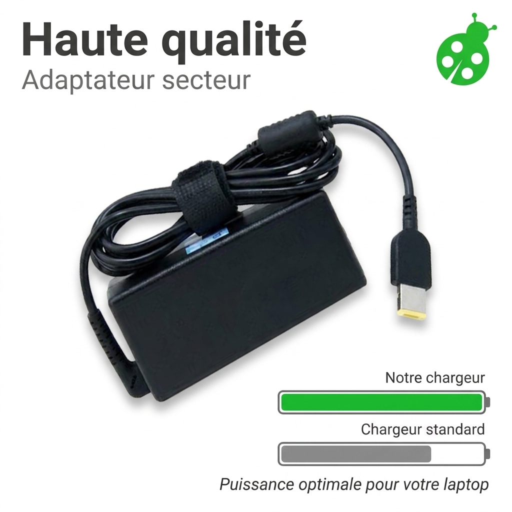 Chargeur ordinateur portable lenovo v110 15iap