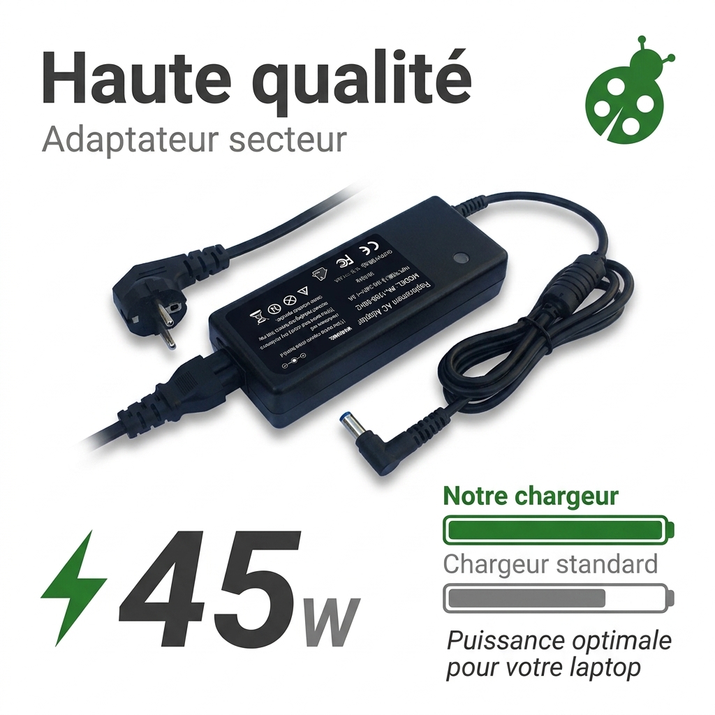 Chargeur ordinateur portable hp  17 ak014