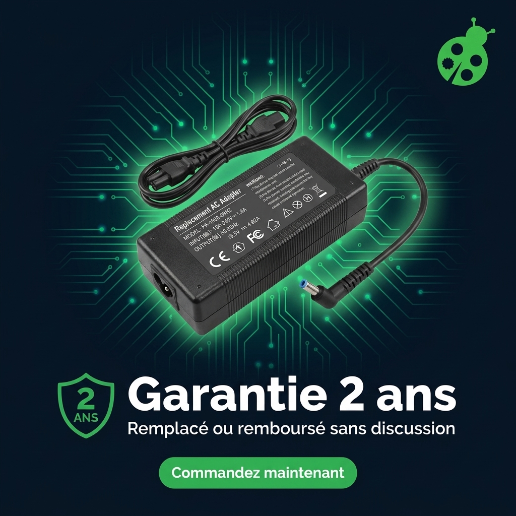 Chargeur ordinateur portable hp  17 ak014