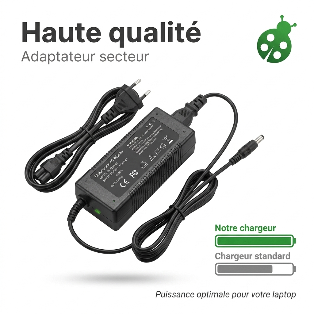 Chargeur ordinateur portable asus x541ua x0266h
