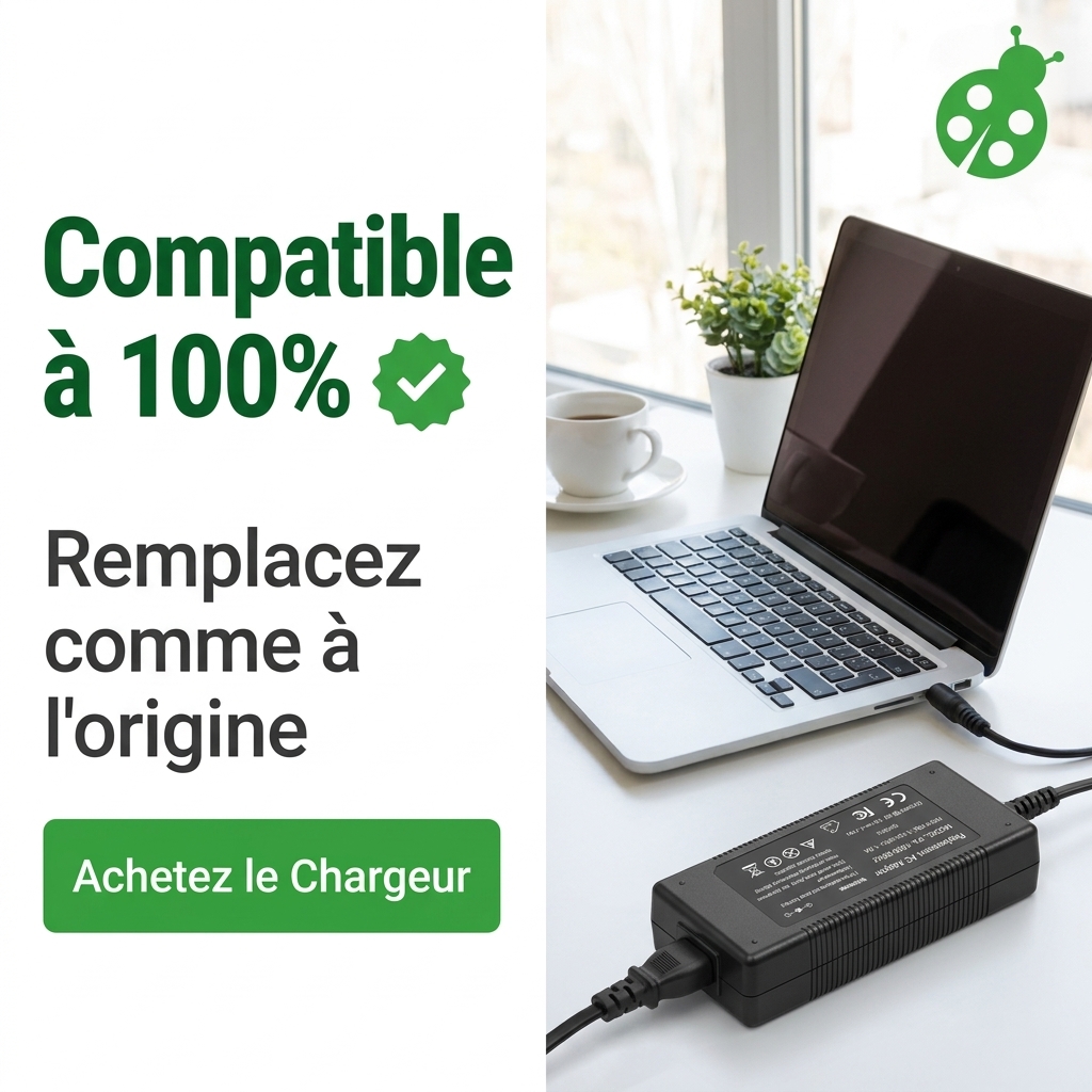 Chargeur ordinateur portable hp  pavilion 10 f100nf