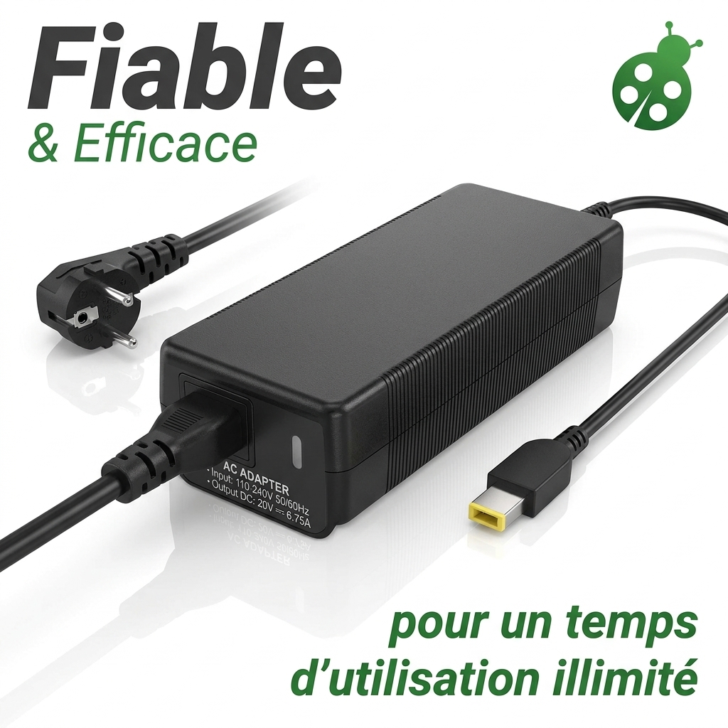 Chargeur ordinateur portable lenovo ideapad 300 17isk