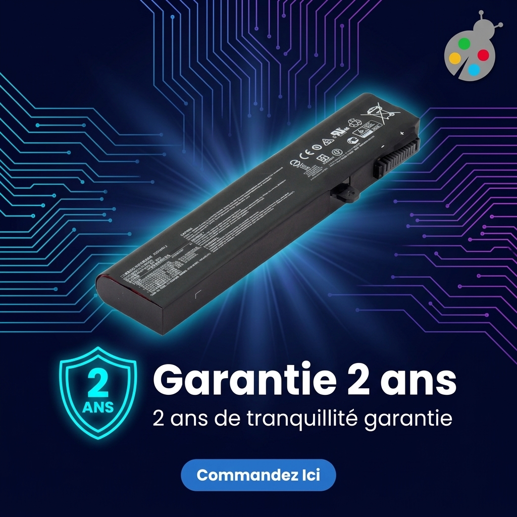 Batterie ordinateur portable msi gl63 8se