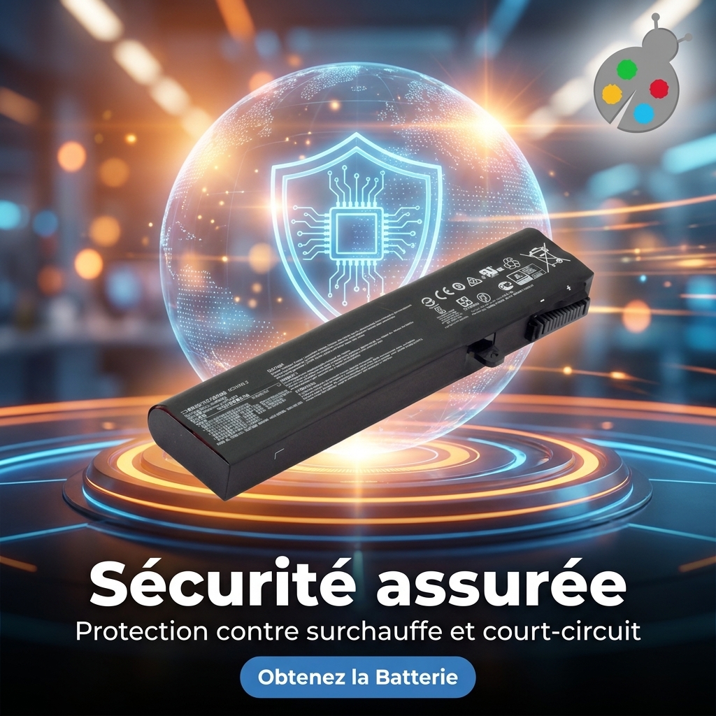 Batterie ordinateur portable msi gl63 8se