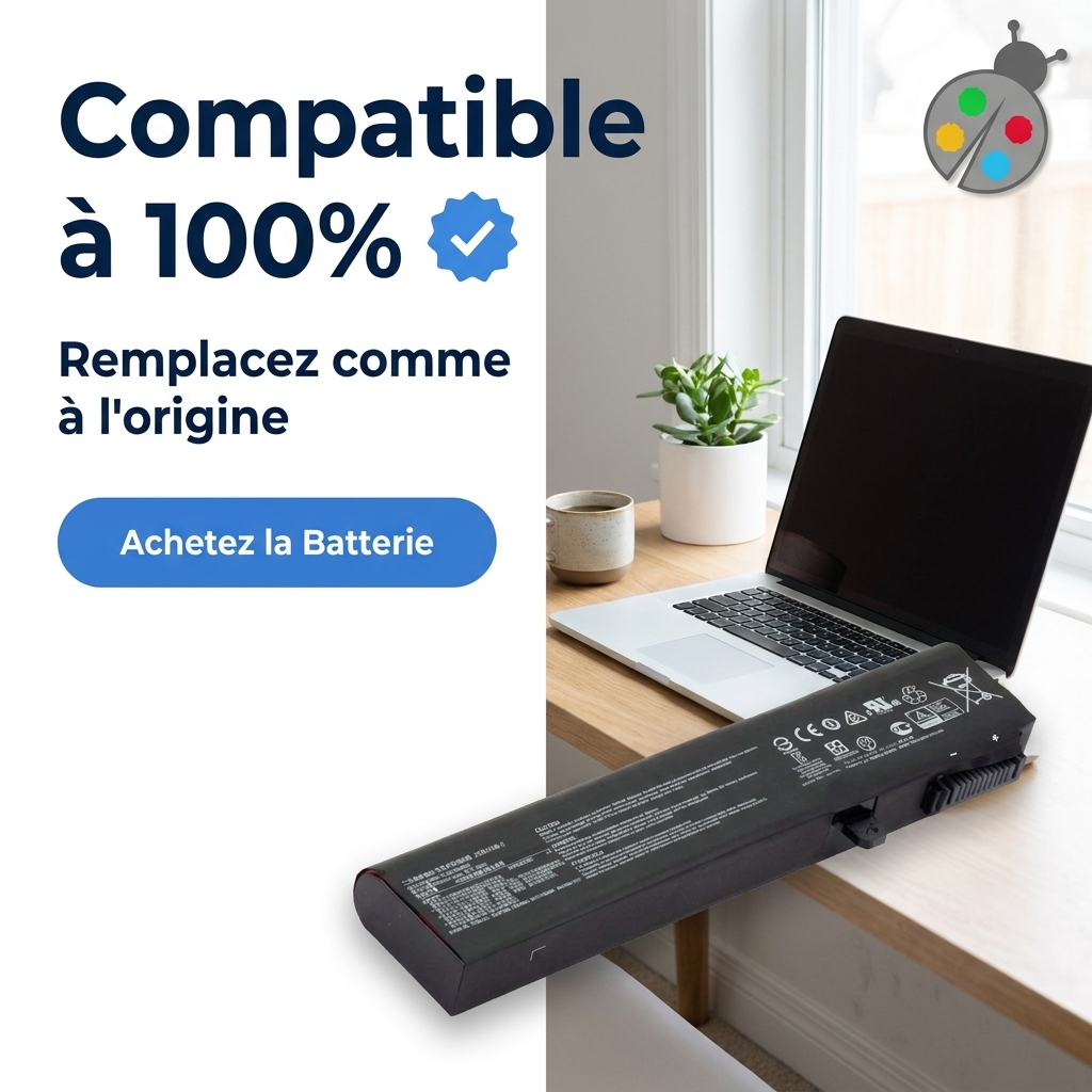 Batterie ordinateur portable msi gl63 8se
