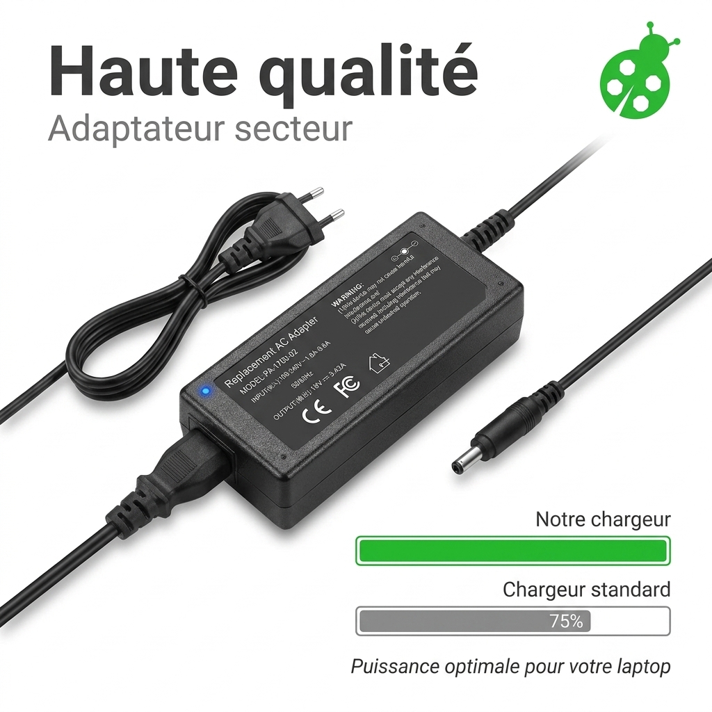 Chargeur ordinateur portable asus vivobook 15 x542ur