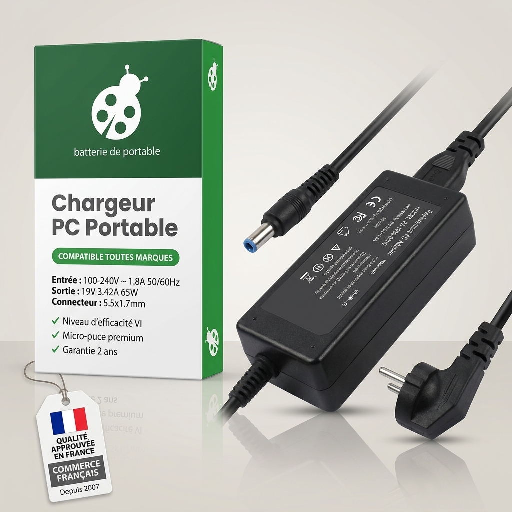 Chargeur ordinateur portable dell inspiron 5559