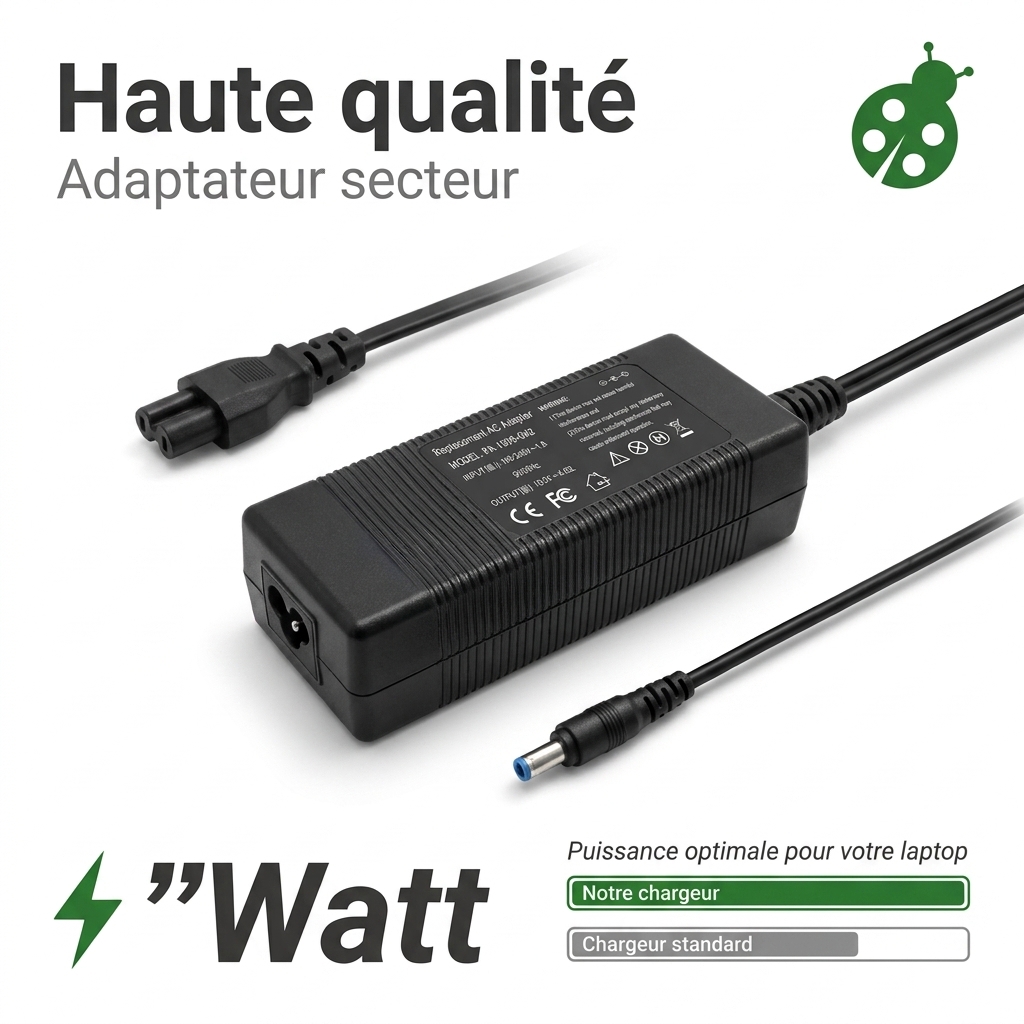 Chargeur ordinateur portable dell inspiron 5559