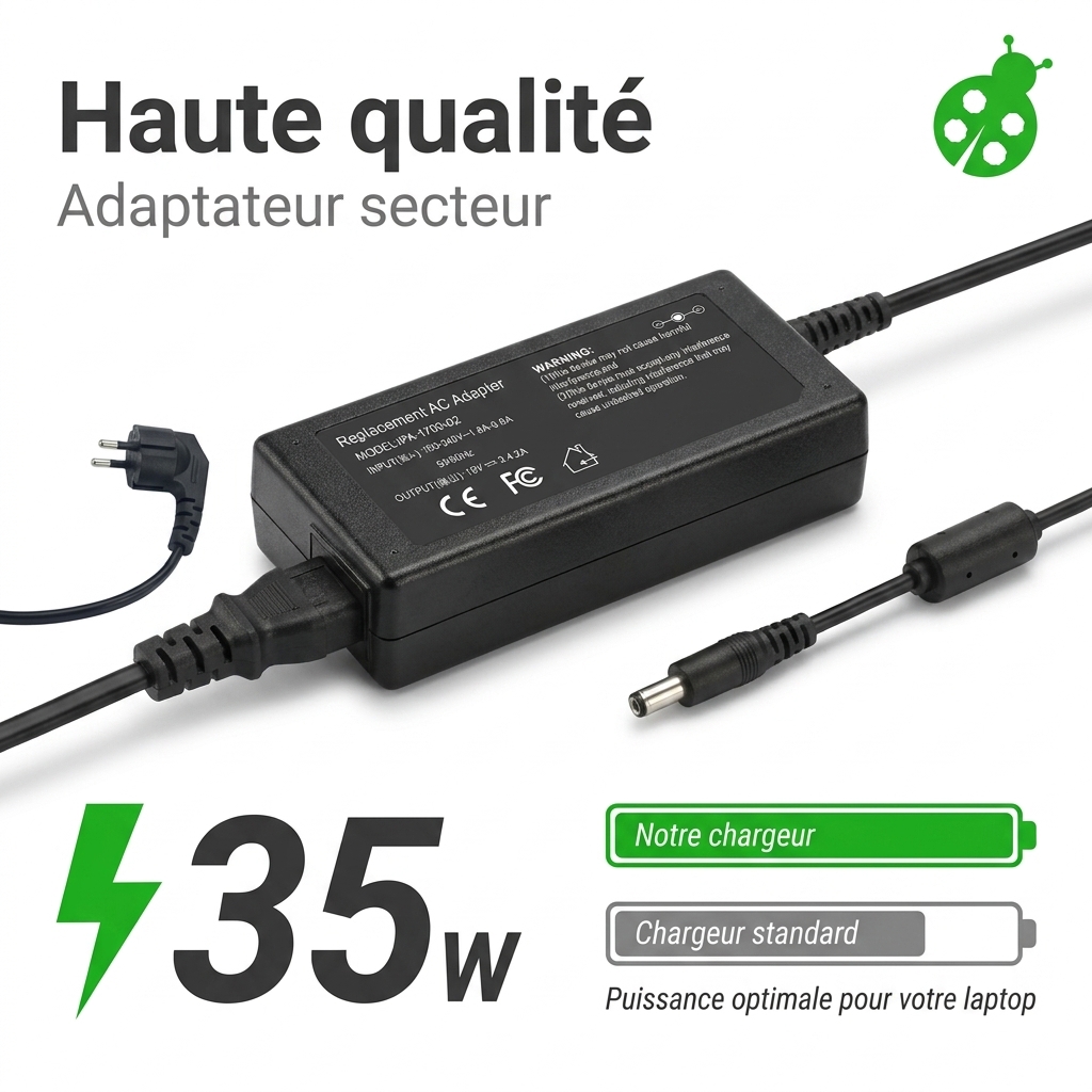 Chargeur ordinateur portable asus vivobook e203na