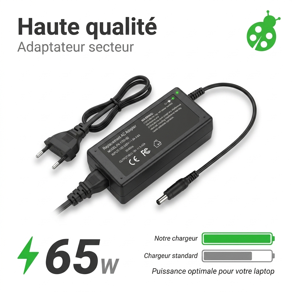Chargeur ordinateur portable asus f540la