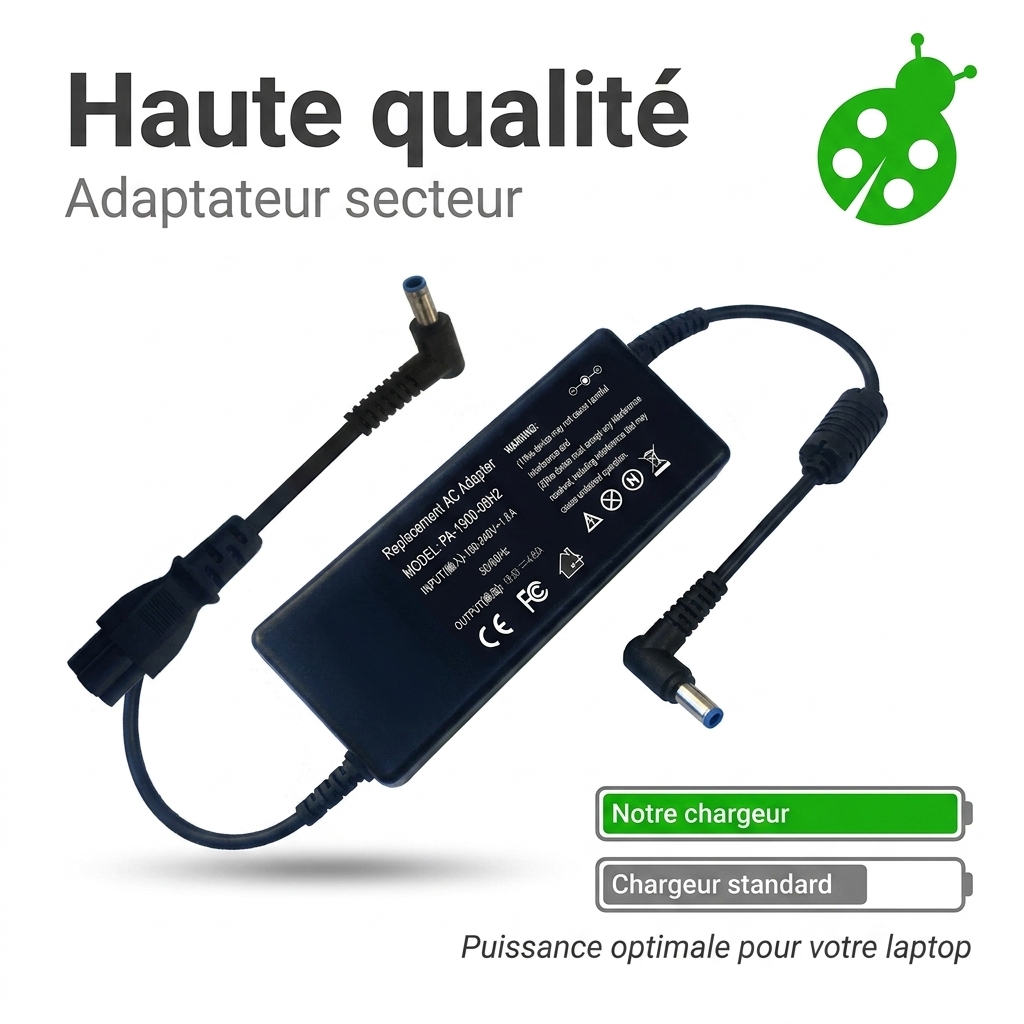 Chargeur ordinateur portable asus p2530ua xo0923r