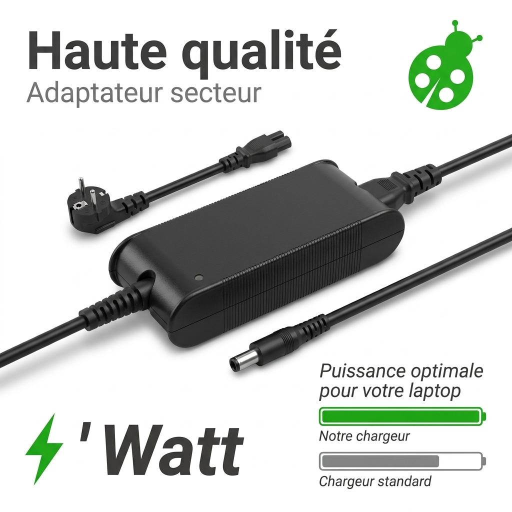 Chargeur ordinateur portable dell vostro 3360