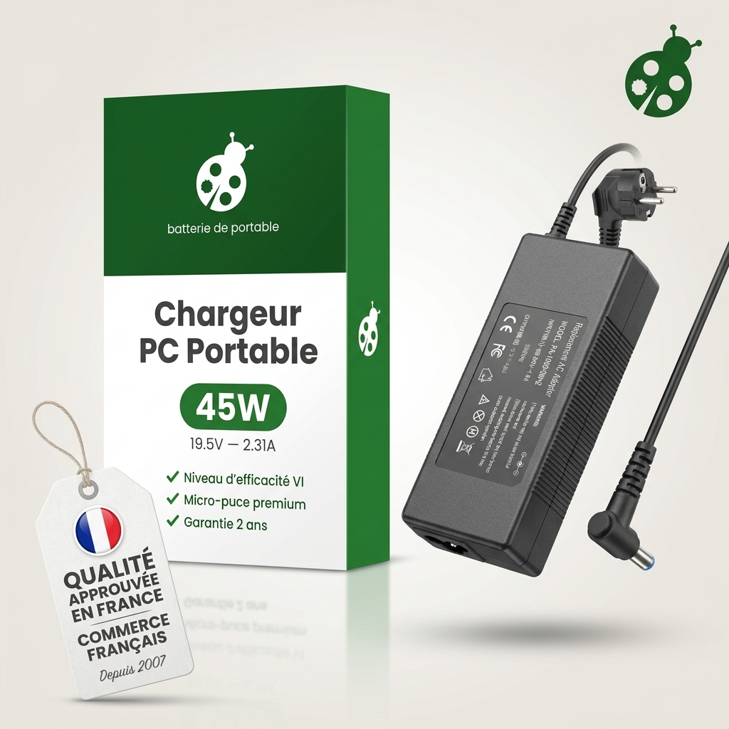 Chargeur ordinateur portable hp  envy x360 m6-w