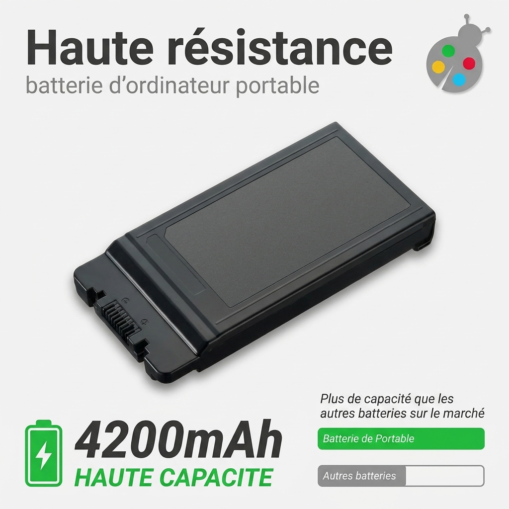 Batterie ordinateur portable panasonic toughbook cf 54 mk3