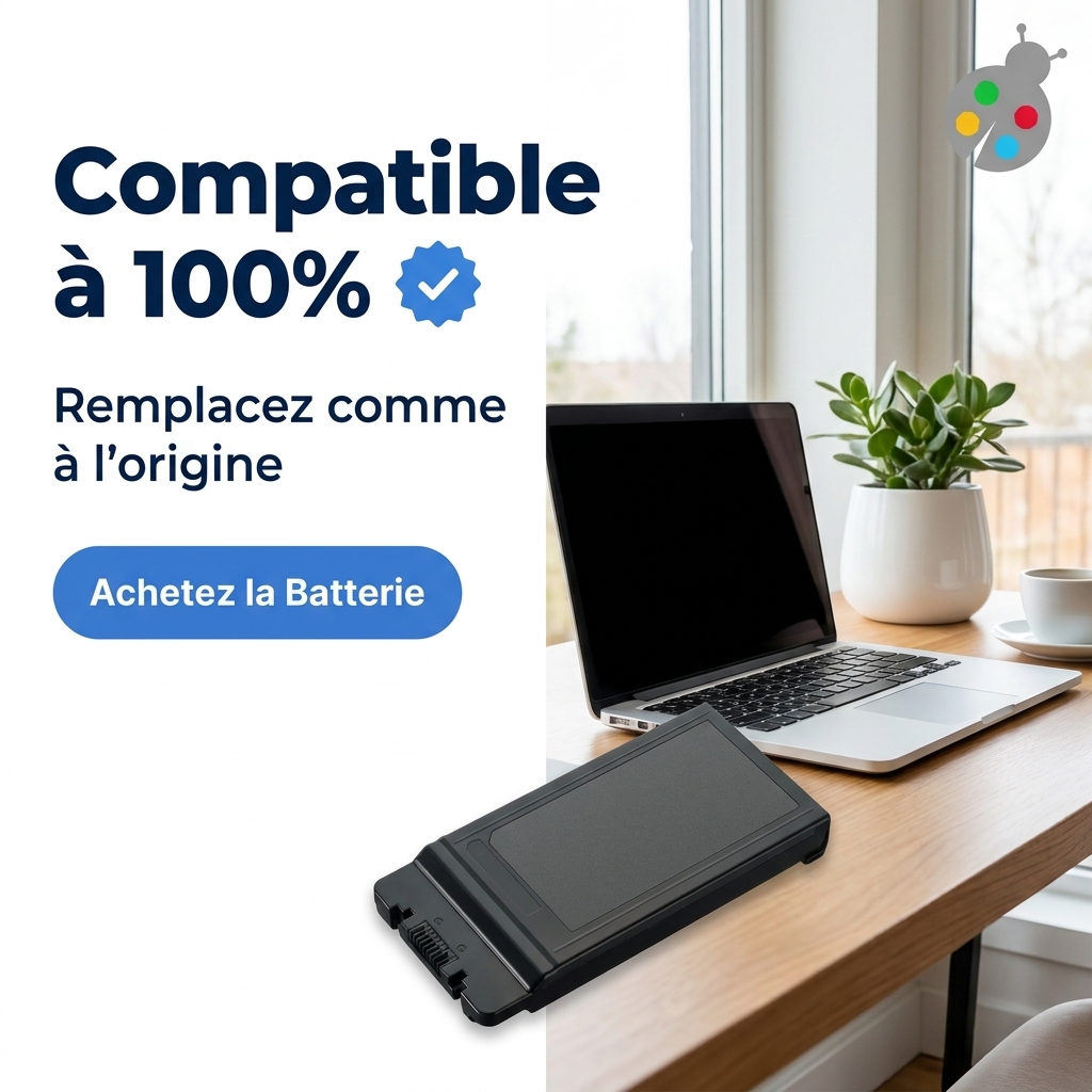 Batterie ordinateur portable panasonic toughbook cf 54 mk3