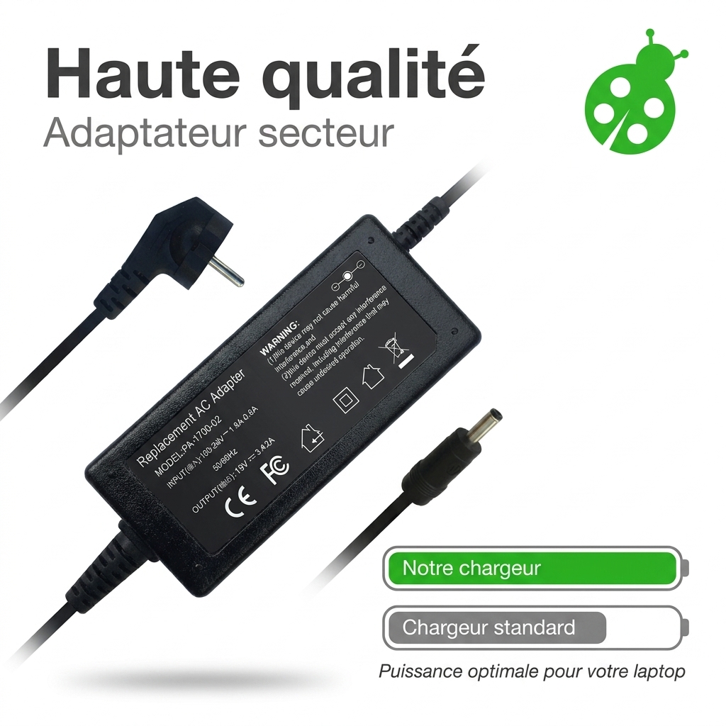 Chargeur ordinateur portable asus vivobook 15 x542uq dm137t