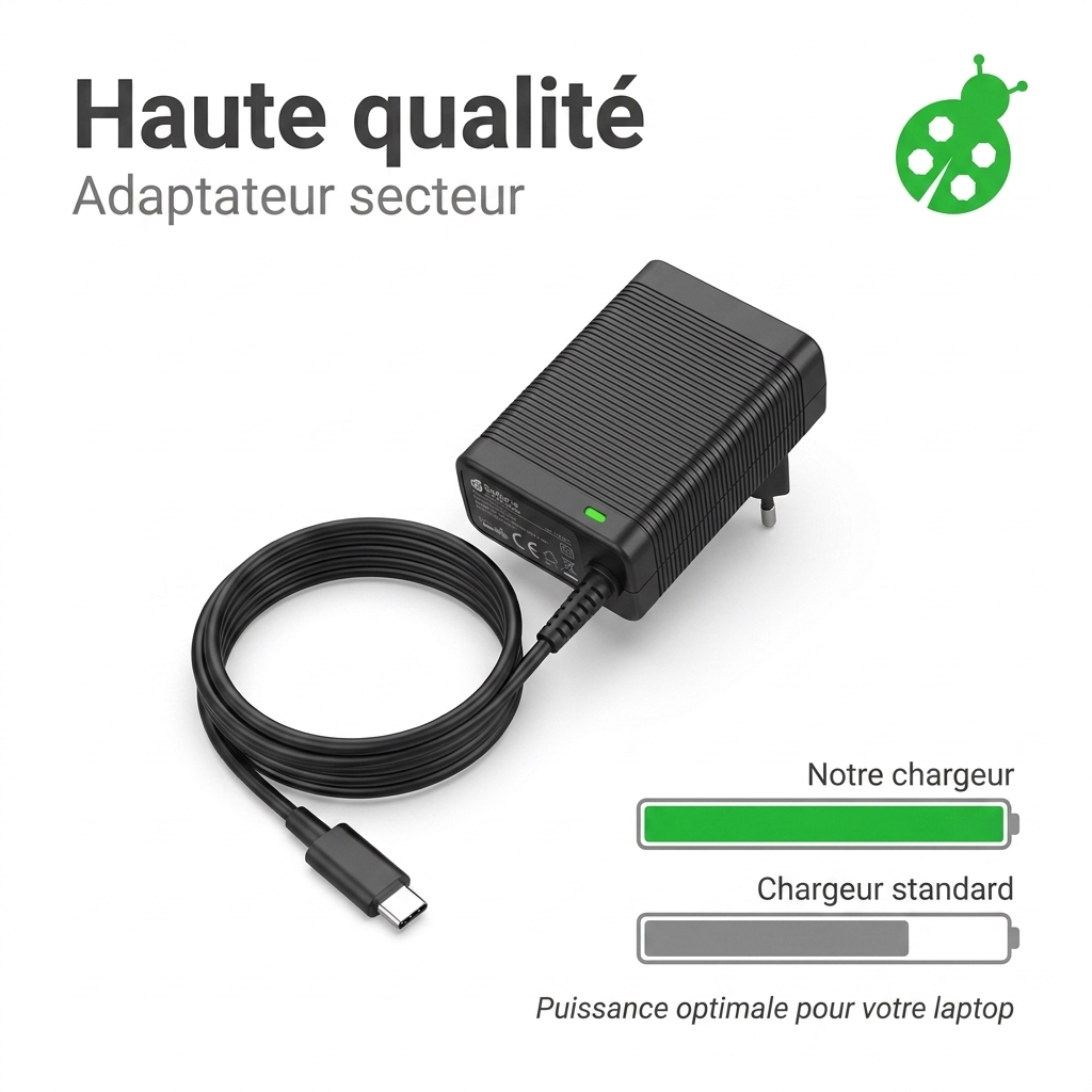 Chargeur ordinateur portable acer one 10 s1003 17er