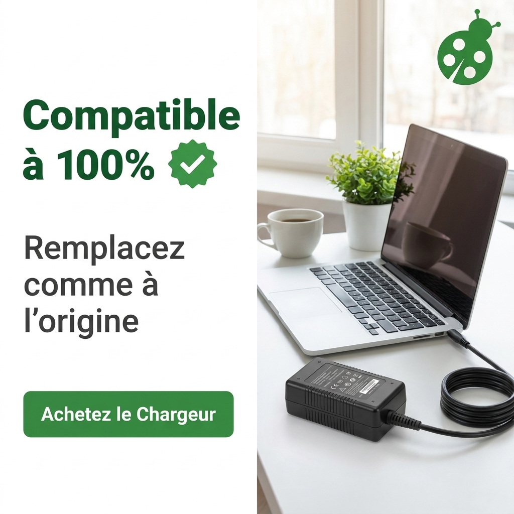 Chargeur ordinateur portable acer one 10 s1003 17er