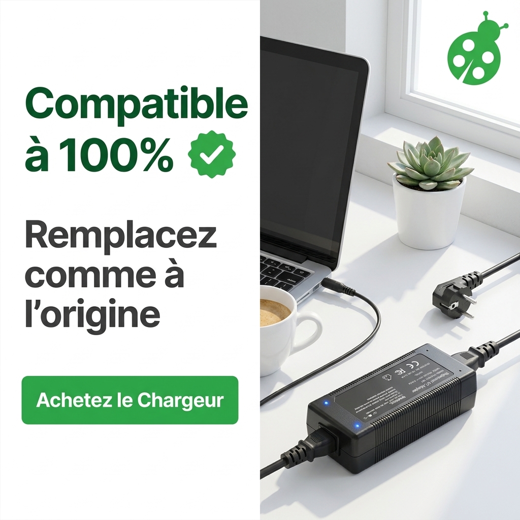Chargeur ordinateur portable asus e203