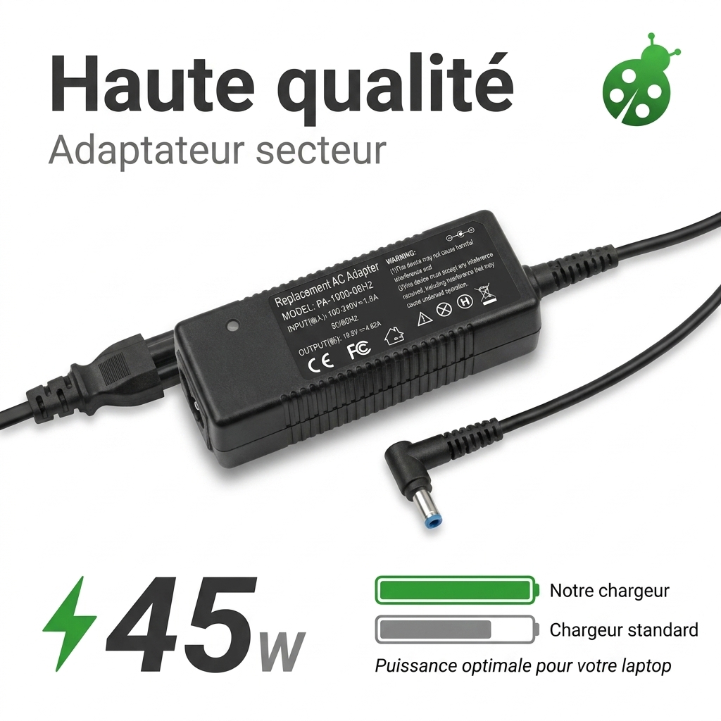 Chargeur ordinateur portable hp  probook 440 g5