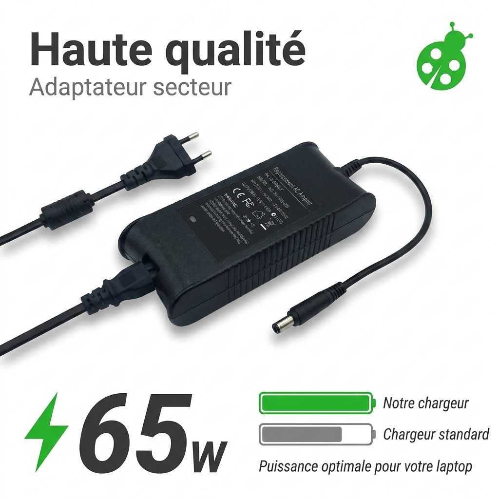 Chargeur ordinateur portable dell latitude 14 5490