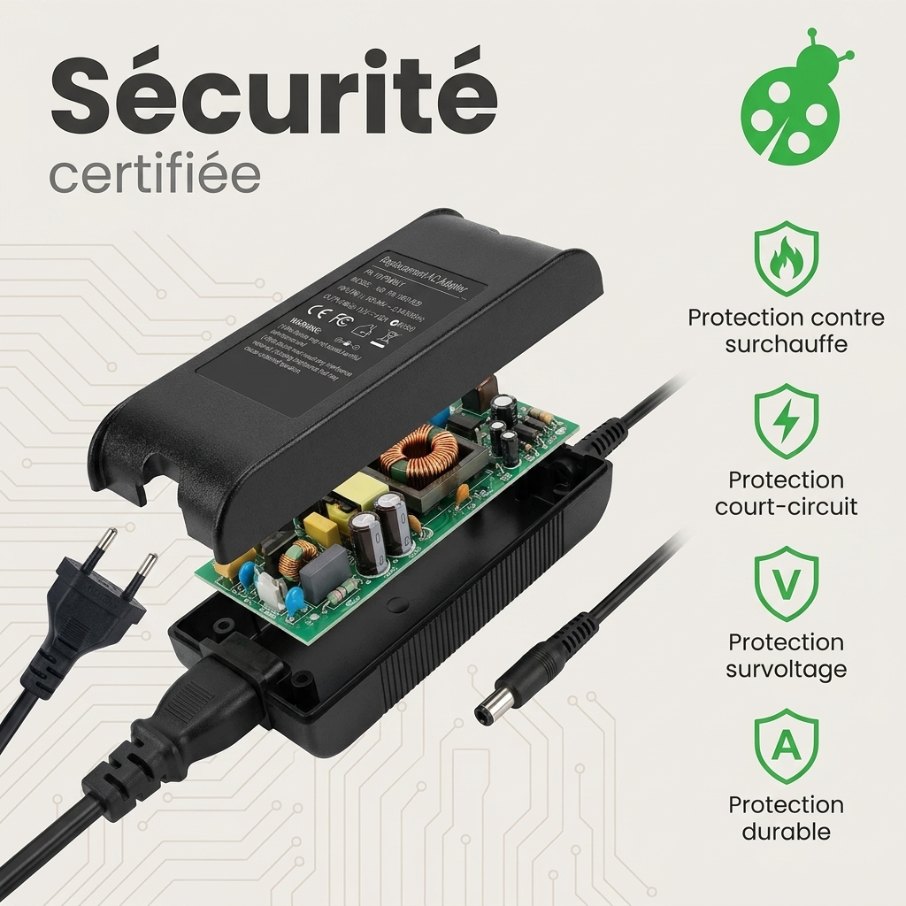 Chargeur ordinateur portable dell latitude 14 5490