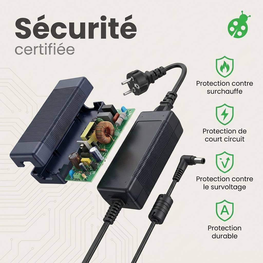 Chargeur ordinateur portable dell latitude 5580