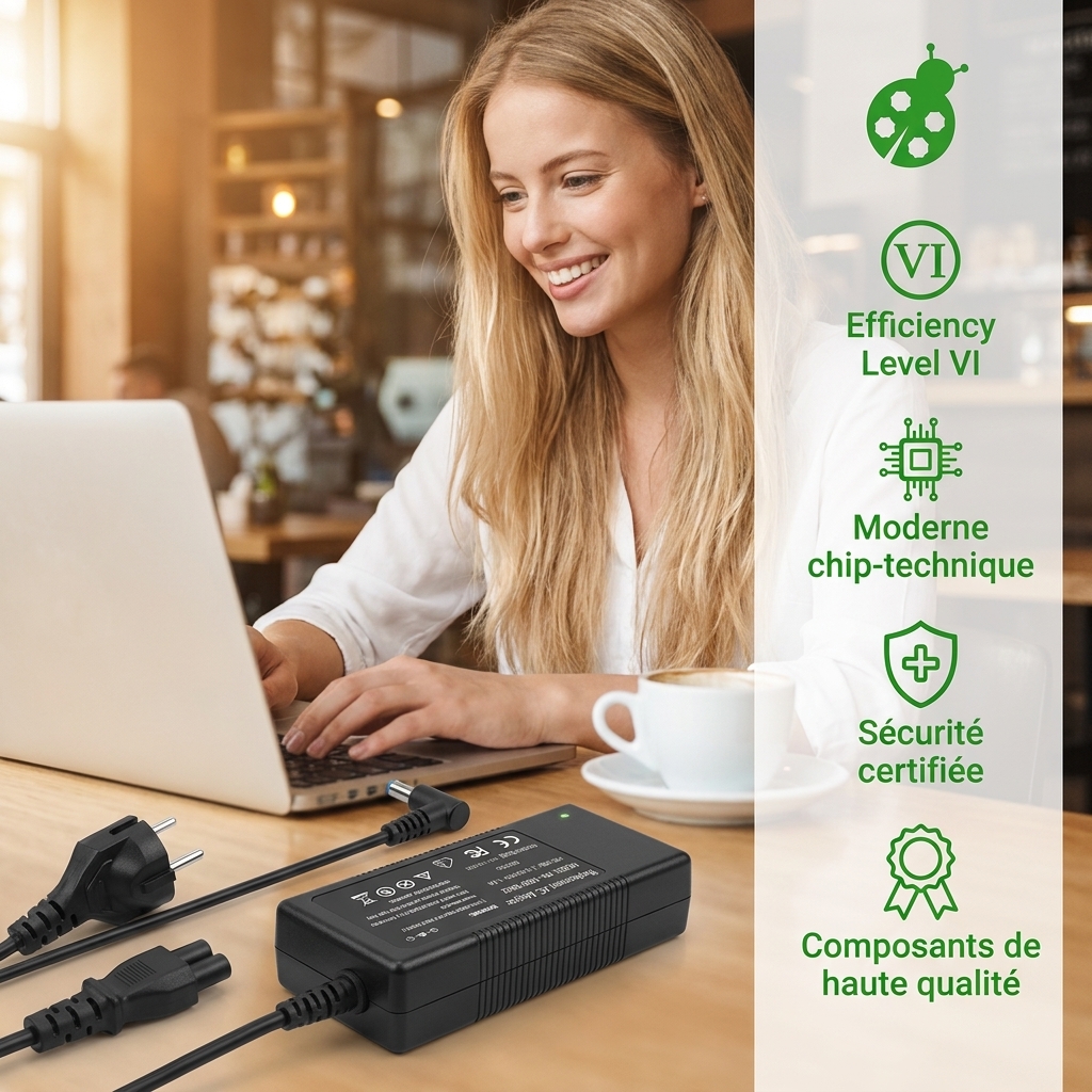 Chargeur ordinateur portable dell latitude 13 7350