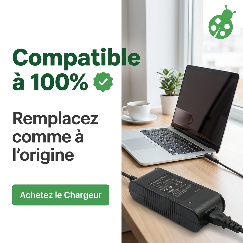 Chargeur ordinateur portable dell inspiron 17 3737