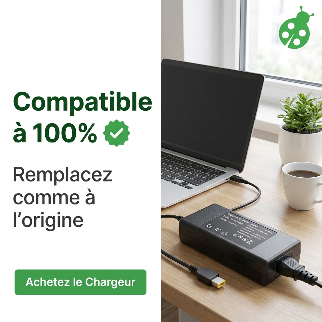 Chargeur ordinateur portable lenovo legion y530 15ich 862