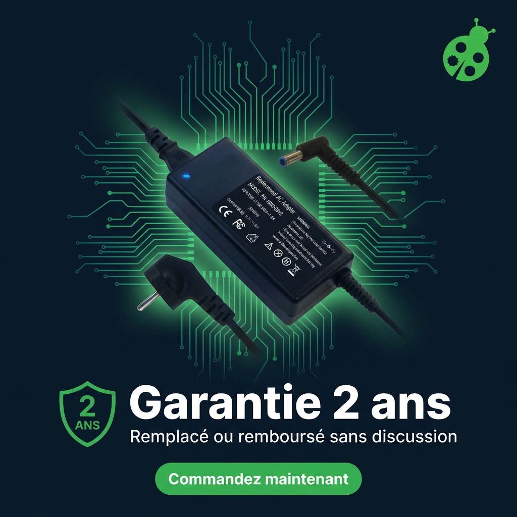 Chargeur ordinateur portable hp  pavilion 15 ck003np