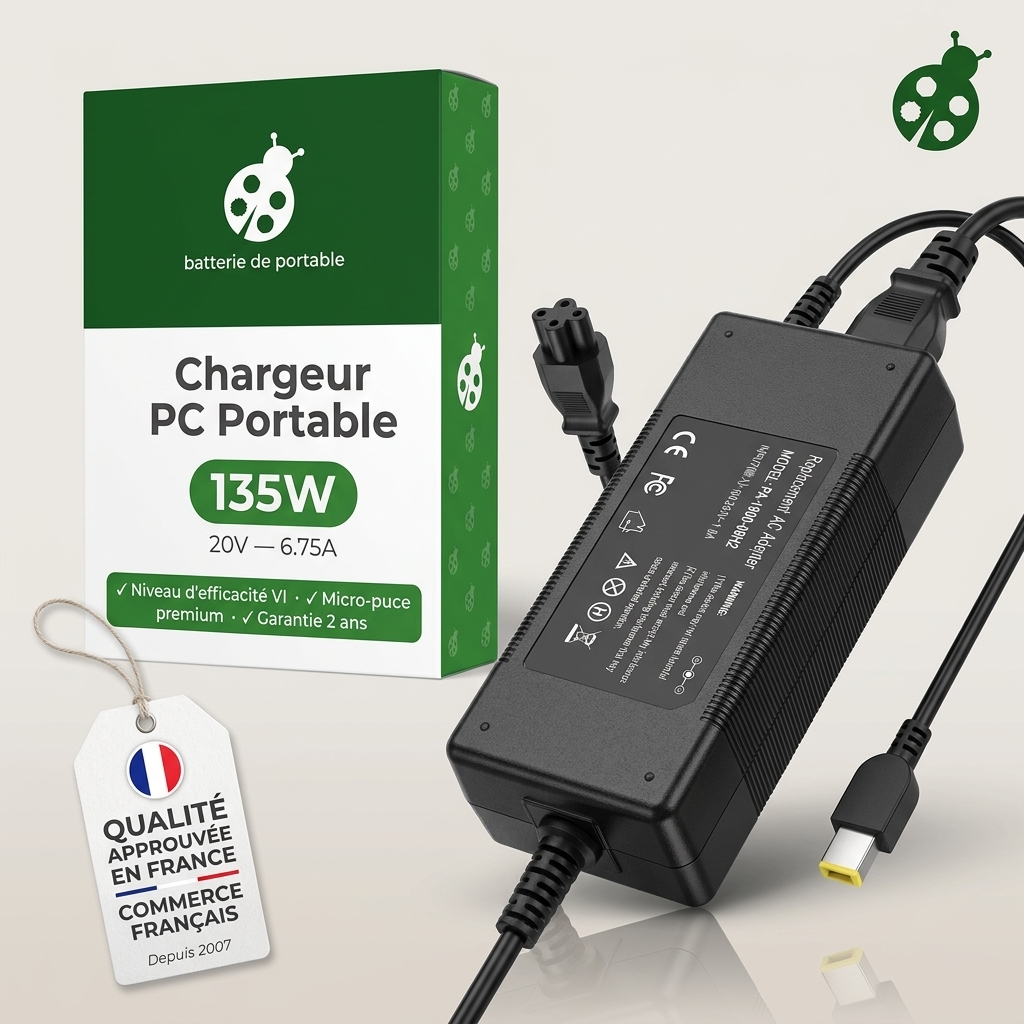 Chargeur ordinateur portable lenovo yoga 720-15ikb 80x7