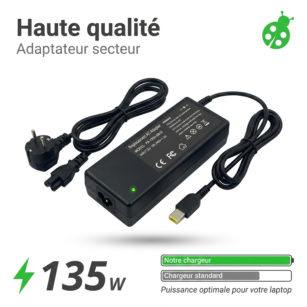 Chargeur ordinateur portable lenovo yoga 720 15ikb